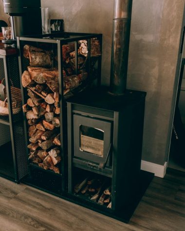 Een nieuwe kachel in huis